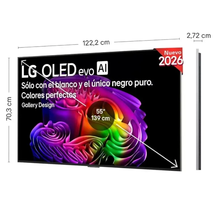 LG OLED Evo AI G6 OLED55G68LW 55" Ultra HD 4K Smart TV WiFi
