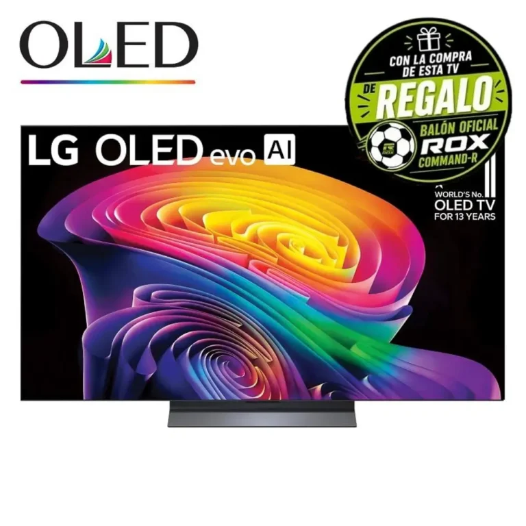 LG OLED Evo AI C66LB 65" Ultra HD 4K Smart TV Wifi Ethernet Bluetooth Negro