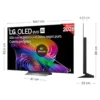 LG OLED Evo AI C66LB 65" Ultra HD 4K Smart TV Wifi Ethernet Bluetooth Negro