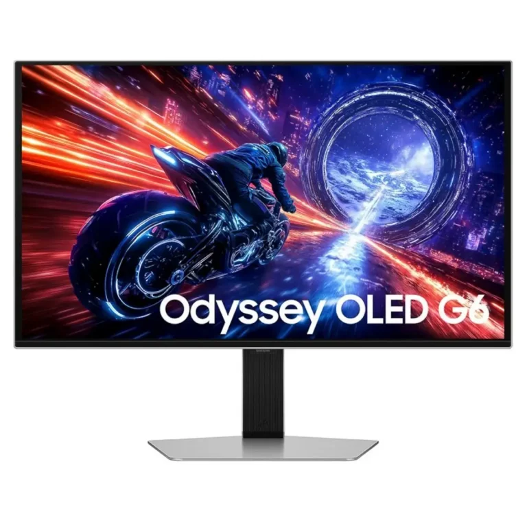 Samsung Odyssey OLED G6 G60SF S27FG604SU Monitor Gaming 27" QHD 500Hz QD-OLED Plata