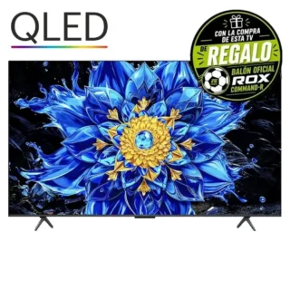 TCL P8L 65" QLED QD-Mini LED 4K Ultra HD Smart TV Wifi Ethernet Bluetooth Negro 450 cd/m²
