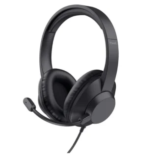 Trust Ayda Max 25460 Negros Auriculares con Micro Jack 3.5