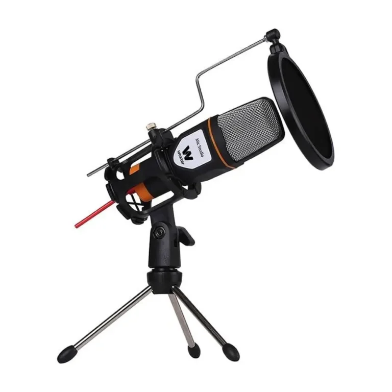 Woxter Mic Studio Black Micrófono de Condensador Jack 3.5 Negro