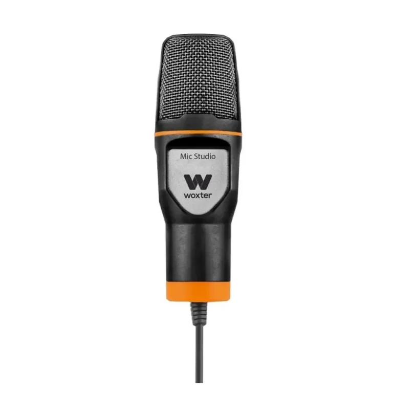 Woxter Mic Studio Black Micrófono de Condensador Jack 3.5 Negro