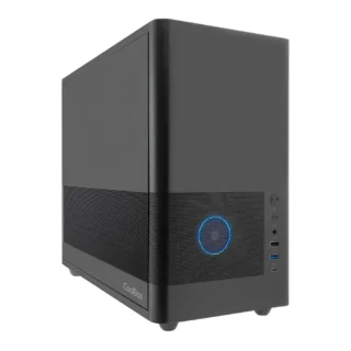 CoolBox MP2 Caja Minitorre mATX USB-C 3.2 G1 Negra Sin Fuente