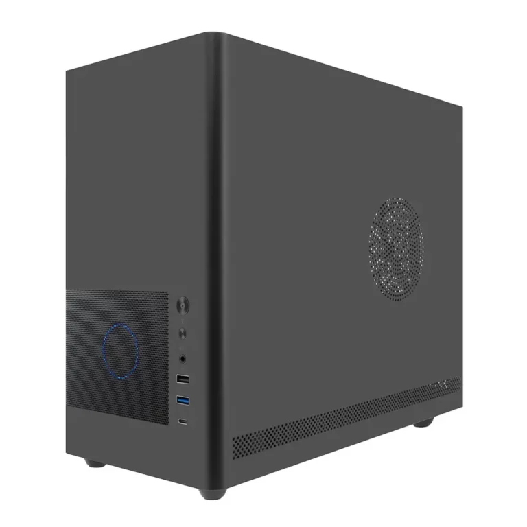 CoolBox MP2 Caja Minitorre mATX USB-C 3.2 G1 Negra Sin Fuente