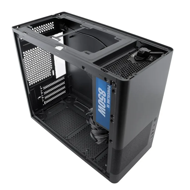 CoolBox MP2 Caja Minitorre mATX USB-C 3.2 G1 Negra Sin Fuente