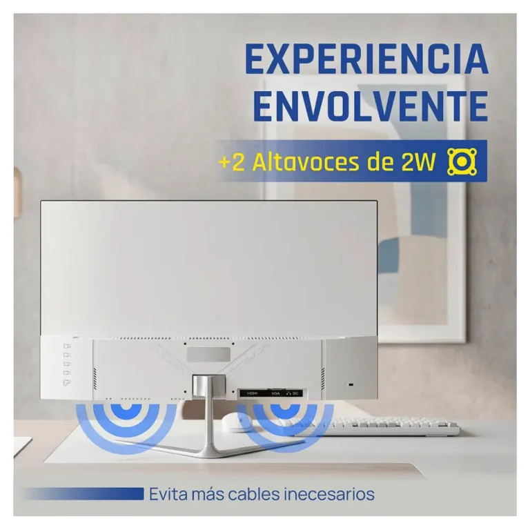 Iggual ML24S Monitor 23,8" IPS 1ms FHD 120Hz VGA HDMI Multimedia