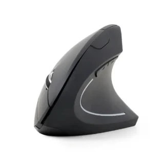Gembird MUSW-ERGO-01 Ratón Optico Inalambrico Ergonómico 6 botones Negro