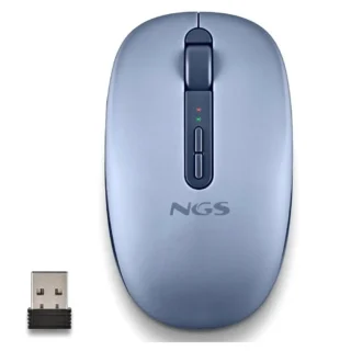 NGS FOGDUAL BLUE Ratón Inalámbrico 2.4GHZ Dual BT