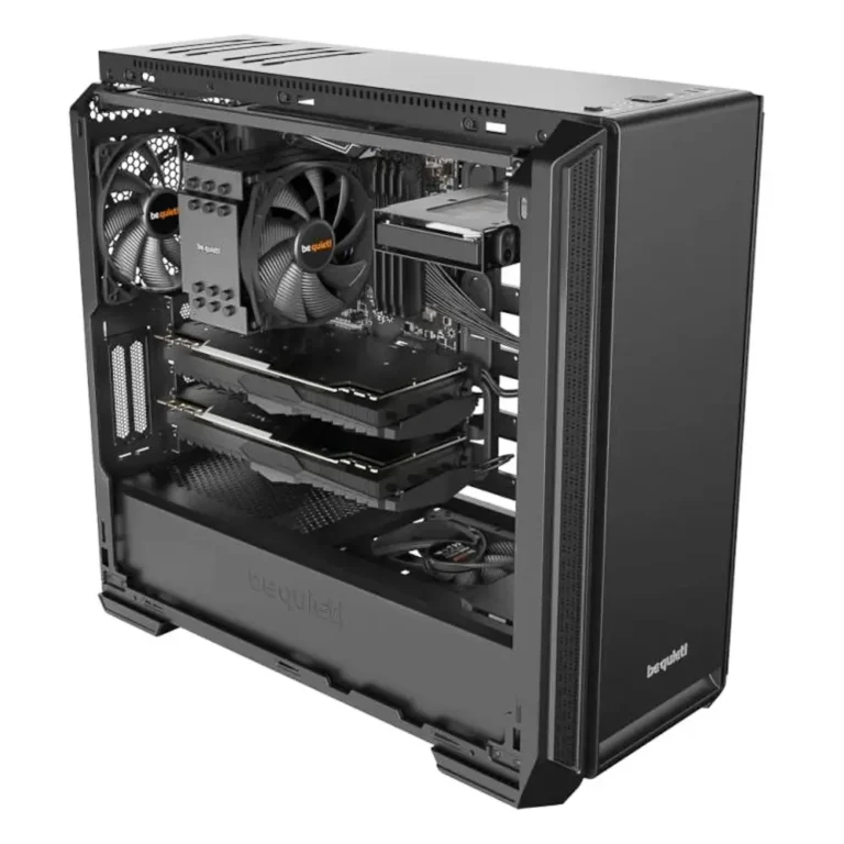 BeQuiet Silent Base 601 Caja Torre Gaming ATX Negro Sin Fuente