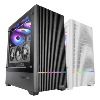 Mars Gaming MC-QUANTUM Semitorre Gaming Frontal Mesh LED ARGB Cristal Templado
