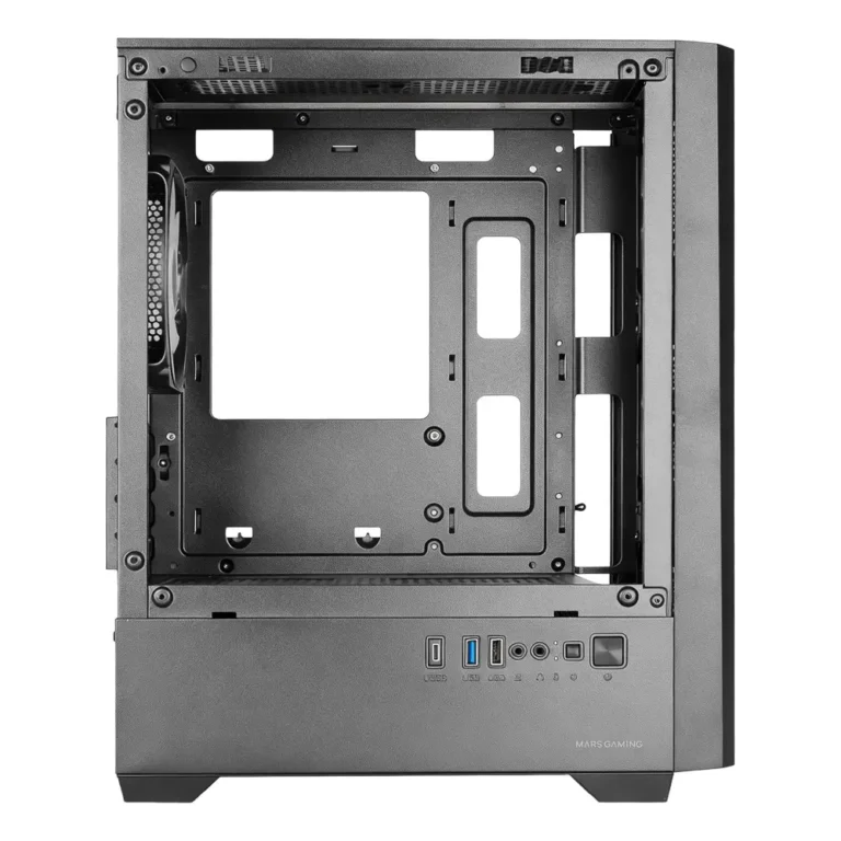 Mars Gaming MC-QUANTUM Semitorre Gaming Frontal Mesh LED ARGB Cristal Templado