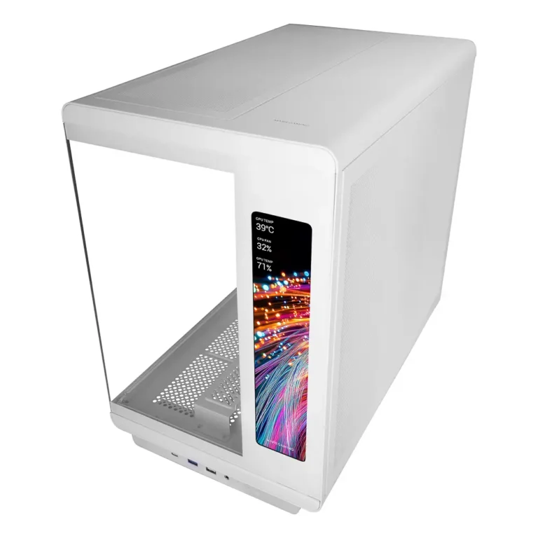 Mars Gaming MC-REVMAX Semitorre Gaming Cristal Templado Pantalla IPS de 11.8”
