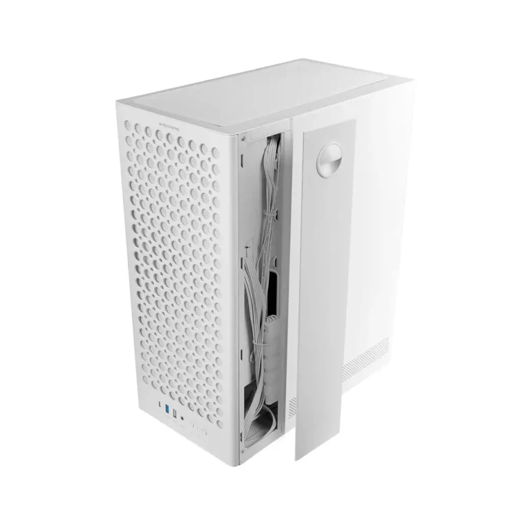 Mars Gaming MC-T800 Semitorre Gaming Frontal AIRDOT Mesh CableHatch Lateral Cristal Templado