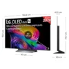 LG OLED Evo AI C66LB Ultra HD 4K Smart TV Wifi Ethernet Bluetooth Negro