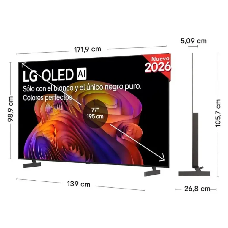 LG OLED AI B6ELC 4K Ultra HD Smart TV Wifi Ethernet Bluetooth Marrón