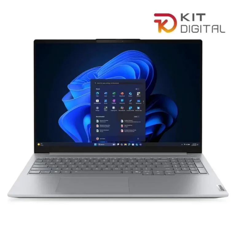 Lenovo ThinkBook 16 G9 AHP 21UT0086SP Ryzen™ 5 220 16GB 512GB Radeon™ 740M Win11Pro 16" Gris