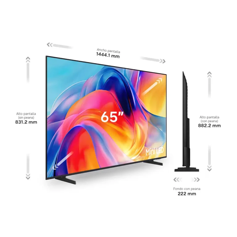 Samsung Mini LED M72H 4K Vision AI Smart TV Ultra HD Wifi Ethernet Bluetooth Negra