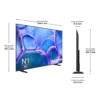 Samsung Crystal UHD U7005F 4K 65" Smart TV Wifi Ethernet Bluetooth Negro