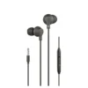 Daewoo DW2013 Auriculares Intrauditivos con Micro Jack 3.5 Negros