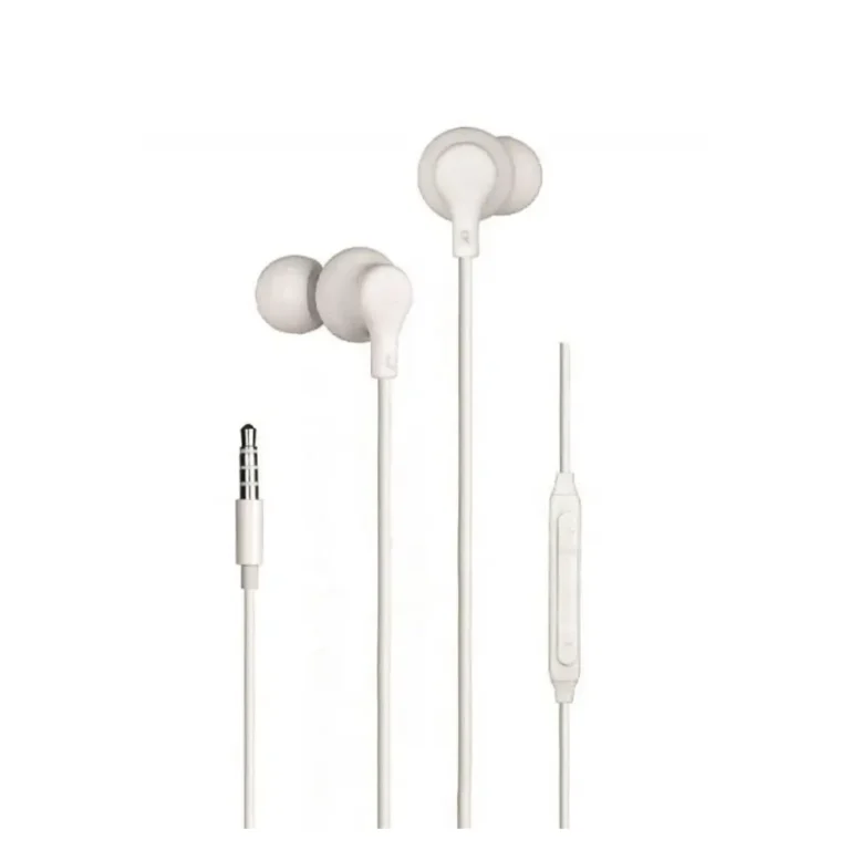 Daewoo DW2014 Auriculares Intrauditivos con Micro Jack 3.5 Blancos
