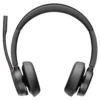 Poly Voyager 4320 Auriculares Inalámbricos + Adaptador BT700 + Base de Carga y Micro BT Negros