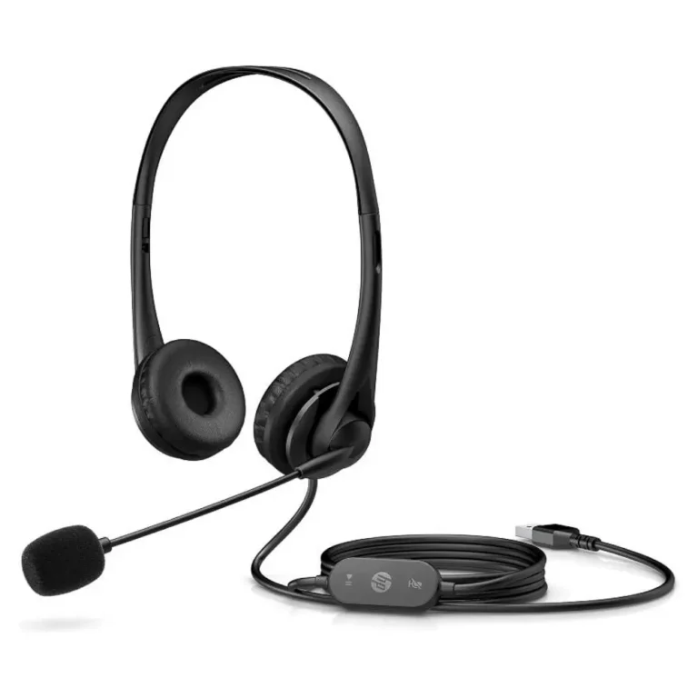 HP G2 Auriculares con Micrófono USB Negros