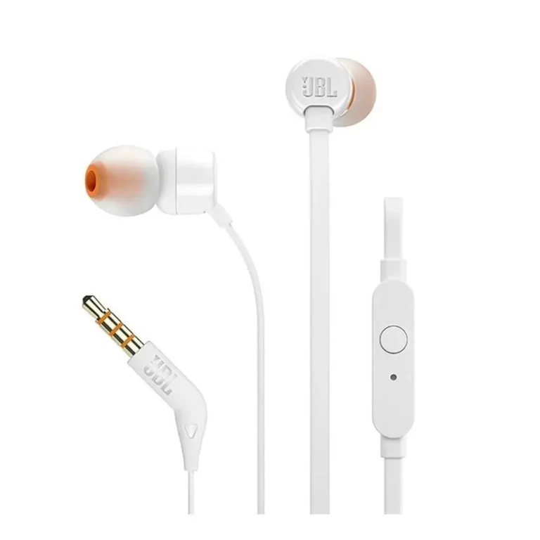 JBL Tune 110 Auriculares Intrauditivos con Micro Jack 3.5 Blancos