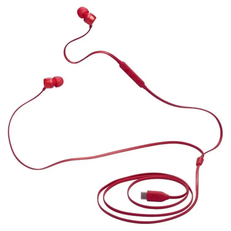JBL Tune 310C Auriculares Intrauditivos con Micro Rojos