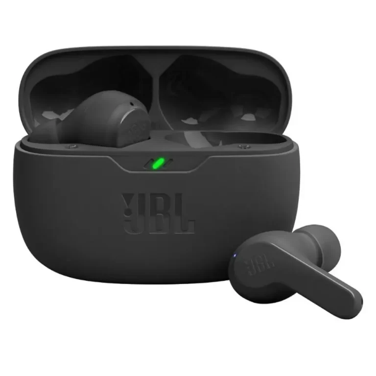 JBL Wave Beam Auriculares Bluetooth con estuche de carga Autonomía 8h Negros