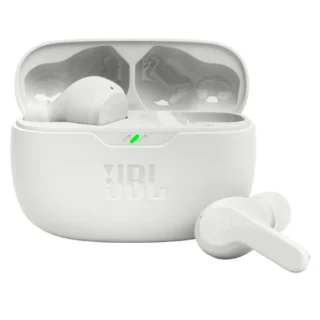JBL Wave Beam Auriculares Bluetooth con estuche de carga Autonomía 8h Blanco