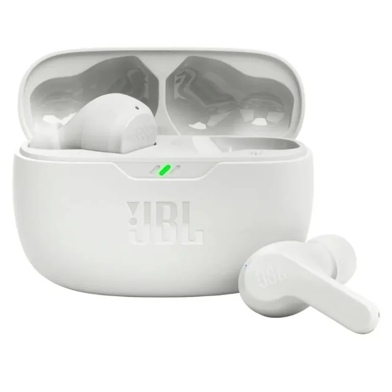JBL Wave Beam Auriculares Bluetooth con estuche de carga Autonomía 8h Blanco