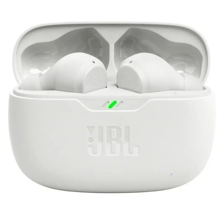 JBL Wave Beam Auriculares Bluetooth con estuche de carga Autonomía 8h Blanco