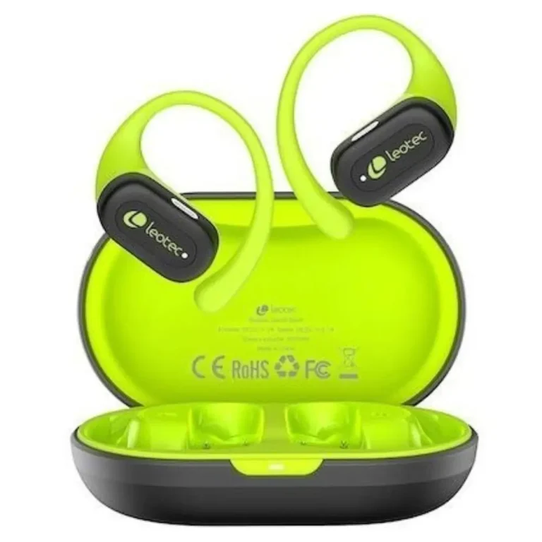 Leotec Open Air Zenith Sport Auriculares Deportivos BT con estuche de carga Autonomía 6.5h Lima