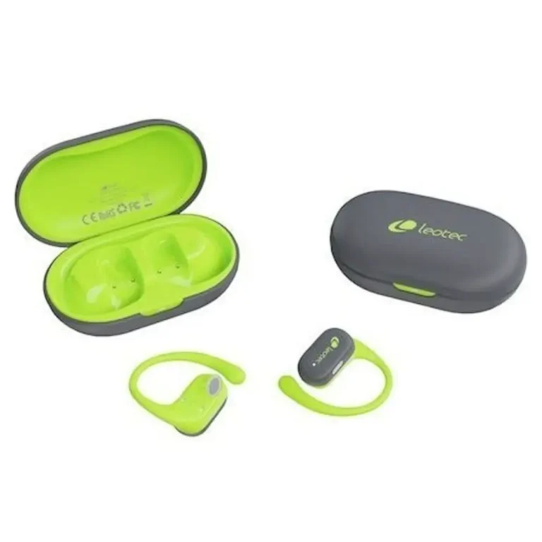 Leotec Open Air Zenith Sport Auriculares Deportivos BT con estuche de carga Autonomía 6.5h Lima