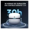 Leotec TWS Gaming Nebula Fit Auriculares Bluetooth con estuche de carga Autonomía 7.5h Negros
