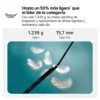 LG Gram 16Z90TL Core™ Ultra 7 258V 32GB Arc™ Graphics Win11H 16" WQXGA Negro