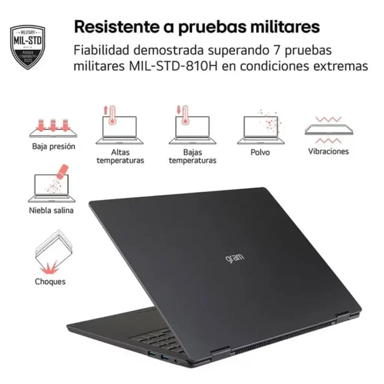 LG Gram 16Z90TL Core™ Ultra 7 258V 32GB Arc™ Graphics Win11H 16" WQXGA Negro