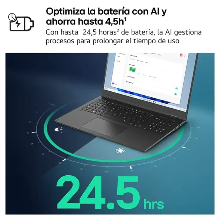 LG Gram 17ZD90TL-G.AX85BN Core™ Ultra 7 258V 32GB 512GB SSD Arc™ Graphics FreeDOS 17" WQXGA Negro