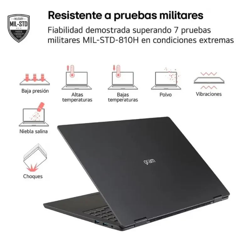 LG Gram 17ZD90TL-G.AX85BN Core™ Ultra 7 258V 32GB 512GB SSD Arc™ Graphics FreeDOS 17" WQXGA Negro
