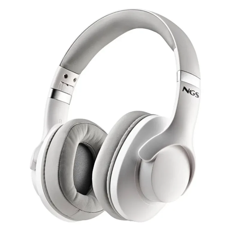 NGS Artica Storm Auriculares Inalámbricos con Micro Bluetooth Blancos