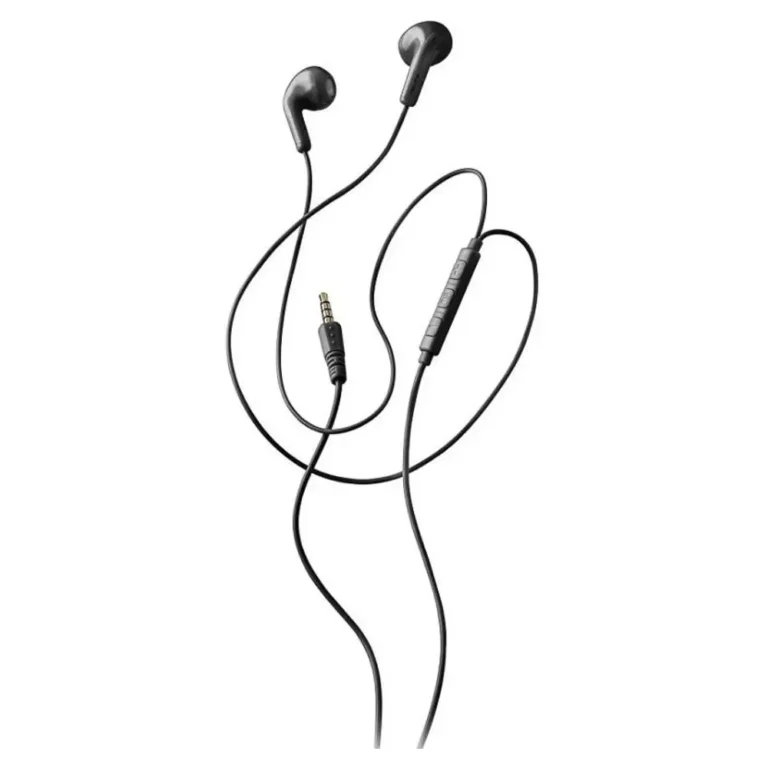 NGS Cross Flip Auriculares Intrauditivos con Micro Jack 3.5 Negros