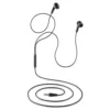 NGS Cross Flip Auriculares Intrauditivos con Micro Jack 3.5 Negros