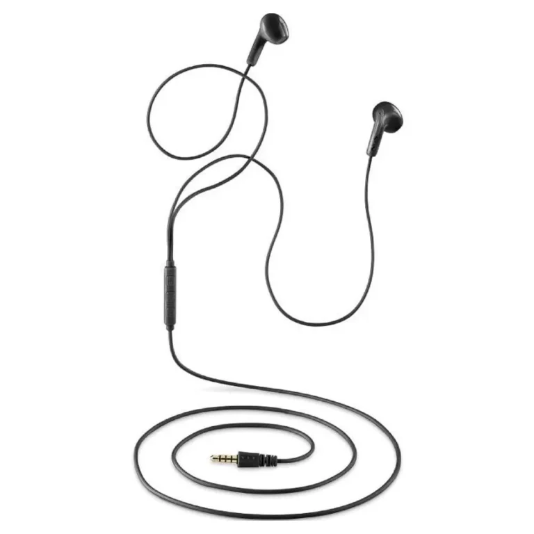 NGS Cross Flip Auriculares Intrauditivos con Micro Jack 3.5 Negros
