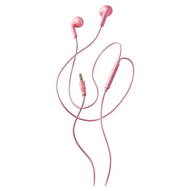 NGS Cross Flip Auriculares Intrauditivos con Micro Jack 3.5 Rosas
