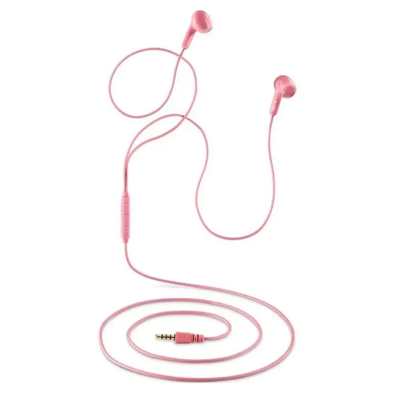 NGS Cross Flip Auriculares Intrauditivos con Micro Jack 3.5 Rosas