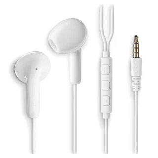 NGS Cross Flip Auriculares Intrauditivos con Micro Jack 3.5 Blancos