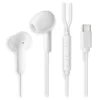 NGS Cross Glide Auriculares Intrauditivos con Micro USB Tipo-C Blancos