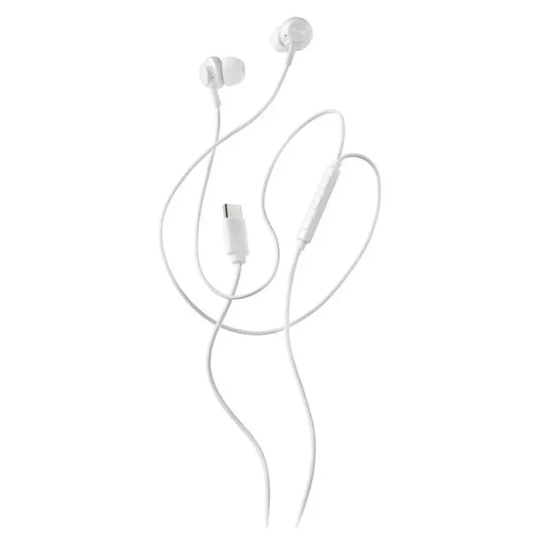 NGS Cross Step Auriculares Intrauditivos con Micro USB Tipo-C Blancos